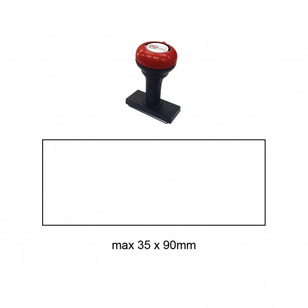 Hand Stamp MS3590R , 35x90mm
